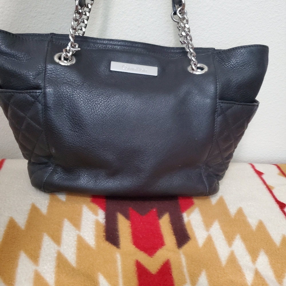 Calvin Klein Black Chain Purse